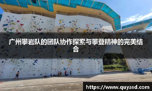 广州攀岩队的团队协作探索与攀登精神的完美结合